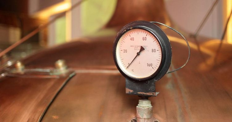 Brauereimuseum Dortmund - Manometer bei Reise und Urlaubsziele
