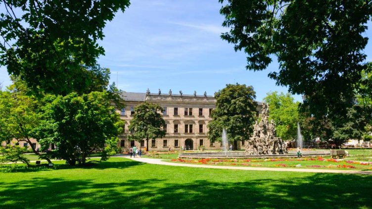 Erlangen - Schlossgarten bei Reise und Urlaubsziele